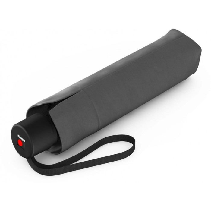 Зонт Knirps A.050 Dark Grey Black HeatShield Мех / Складной / 8 спиц / D98x24см  
