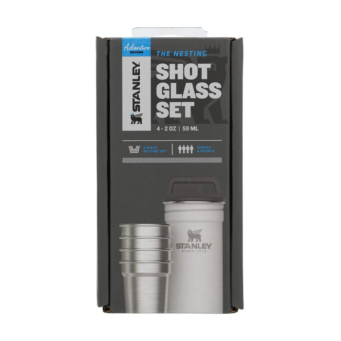 Набор Stanley Adventure Combo Polar: фляга та 4 рюмки  