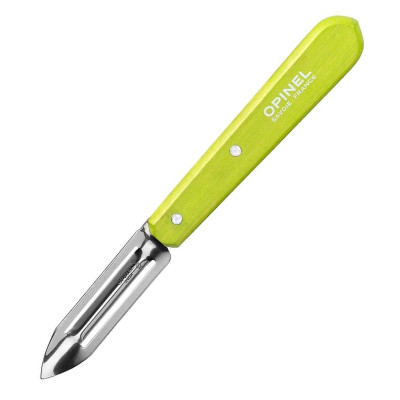 Нож-овощечистка Opinel №115 Peeler салатовый (OP001930)