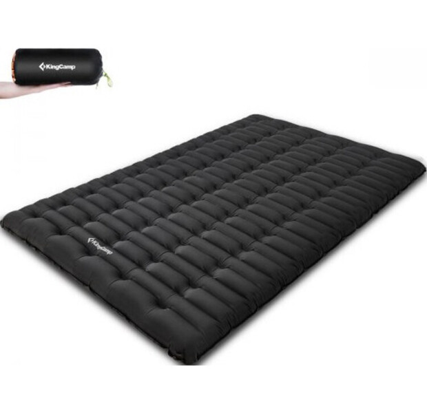 Самонадувающийся матрас KingCamp SUPER COMFORT DOUBLE (KM1906) BLACK  