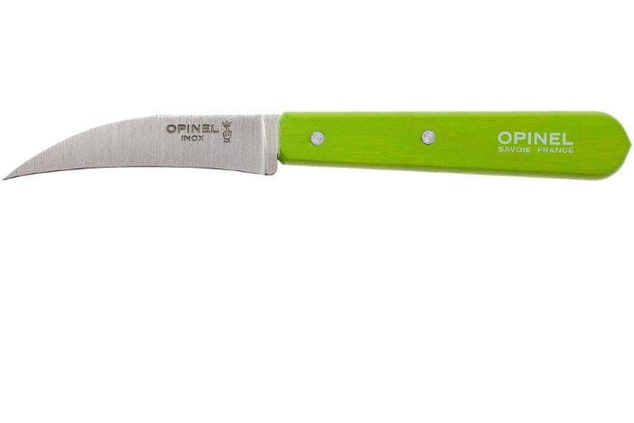 Нож кухонный Opinel №114 Vegetable, Салатовый  