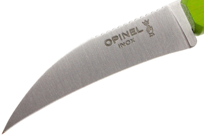 Нож кухонный Opinel №114 Vegetable, Салатовый  