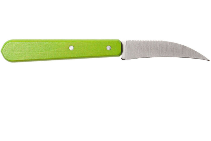 Нож кухонный Opinel №114 Vegetable, Салатовый  
