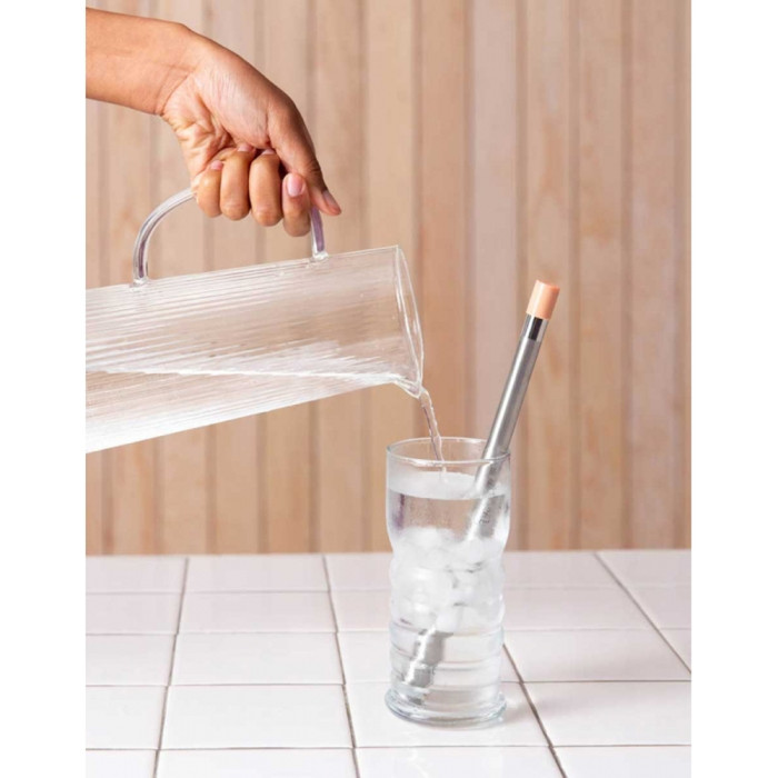 Фильтр для воды LifeStraw SIP, 1 шт с футляром для переноски, Stormy Blue (LSW LSSIP1SBWW)  