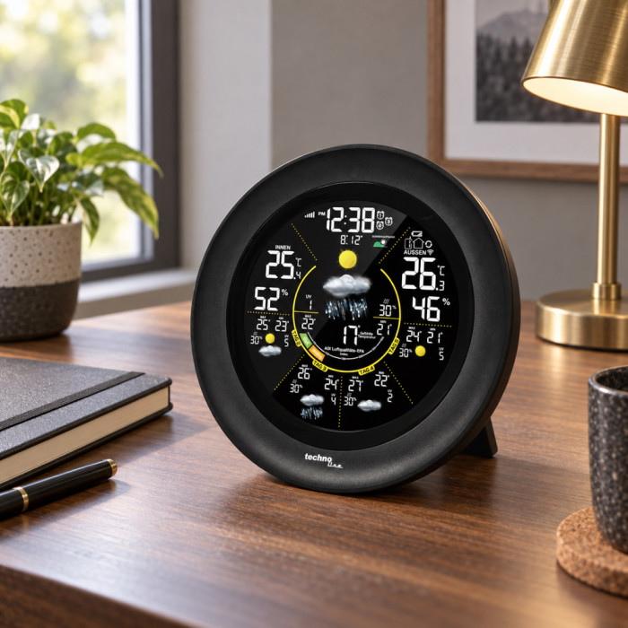 Метеостанция Technoline Tuya Smart/SmartLife WD3040 Black (WD3040)  