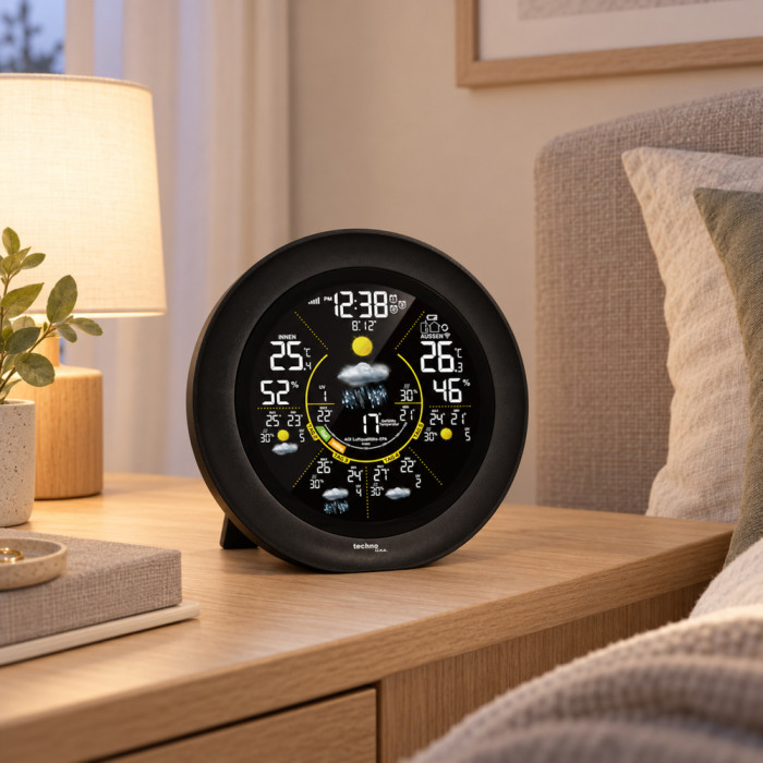 Метеостанция Technoline Tuya Smart/SmartLife WD3040 Black (WD3040)  
