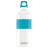 Бутылка для воды SIGG CYD Pure White Touch, 0.6 л (голубая)