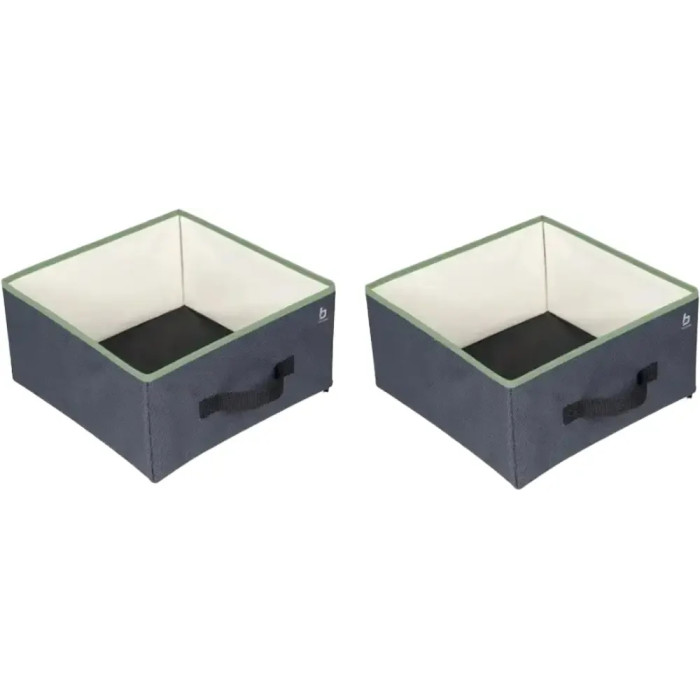 Набор ящиков складных для органайзера Bo-Camp Large 2 Pieces (2 шт) (1709371)