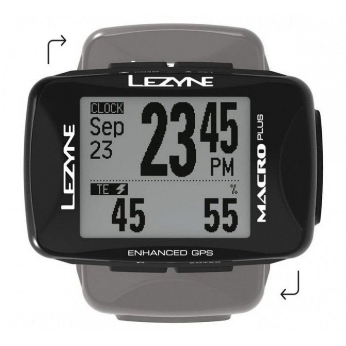 Компьютер Lezyne MARCO PLUS GPS SMART LOADED черный  