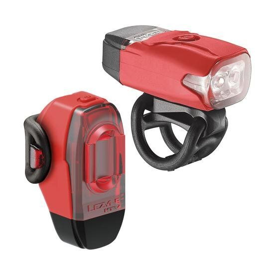 Комплект фар Lezyne KTV DRIVE PAIR 220/10 люменов Y14 красный  