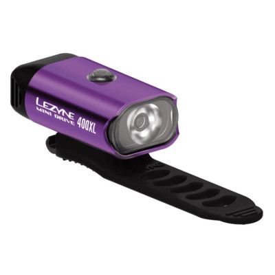 Фара передняя Lezyne MINI DRIVE 400 фиолетовая 400 люменов Y13