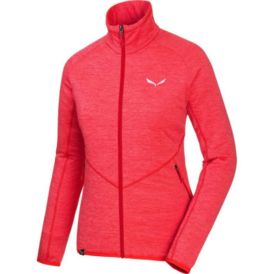 Флис женский Salewa Puez Melange PL W FZ 26536/7771, красный, 44/38