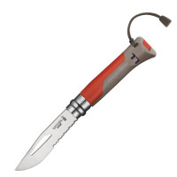 Нож Opinel №8 Outdoor Earth (Красный)