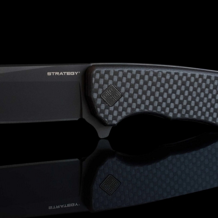 Нож Ocaso Strategy, Carbon Fiber + G-10, Black  