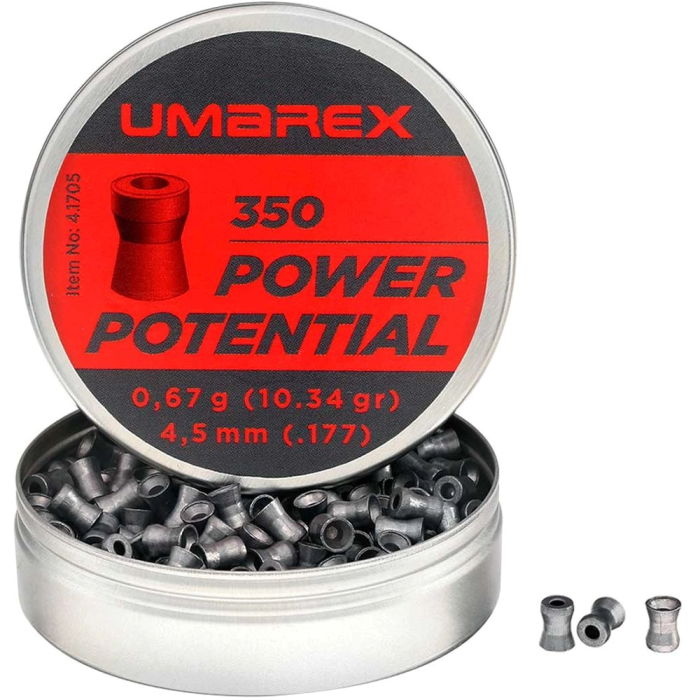 Шарики Umarex Power Potential 0,67 гр. кол.4.5(.177) 350шт. (4.1705)  