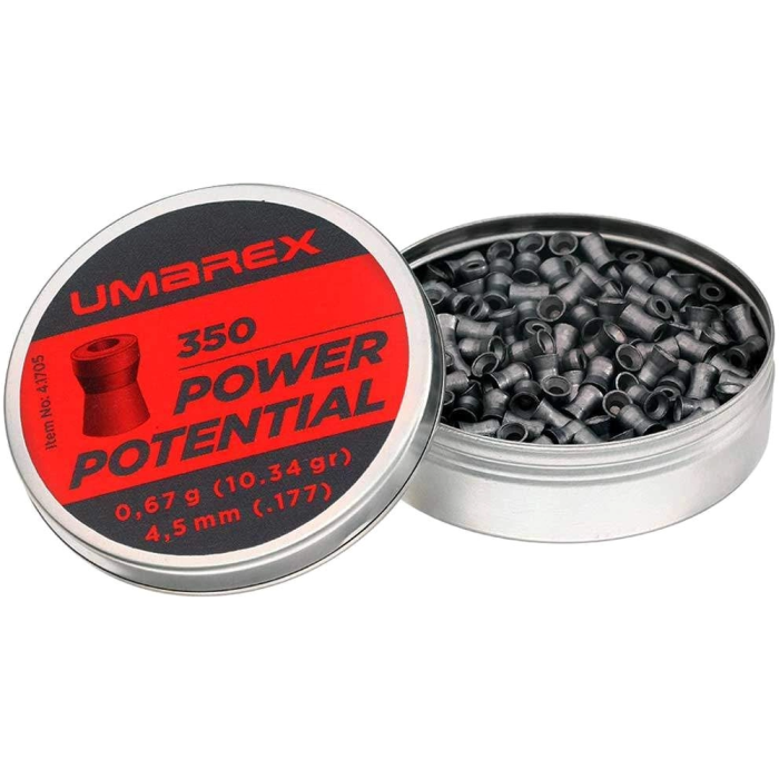 Шарики Umarex Power Potential 0,67 гр. кол.4.5(.177) 350шт. (4.1705)  
