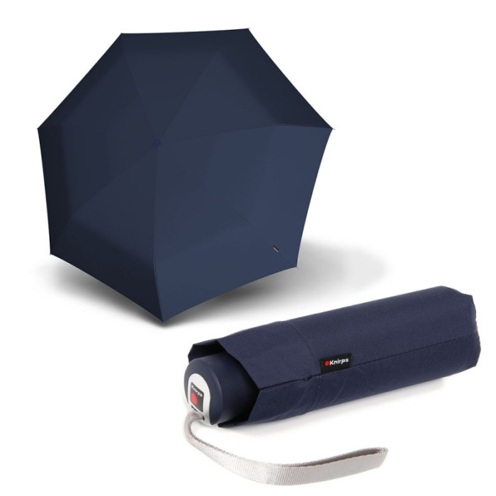 Зонт Knirps 868 Piccolo Navy Мех/Складной/7спиц /D88x20см  