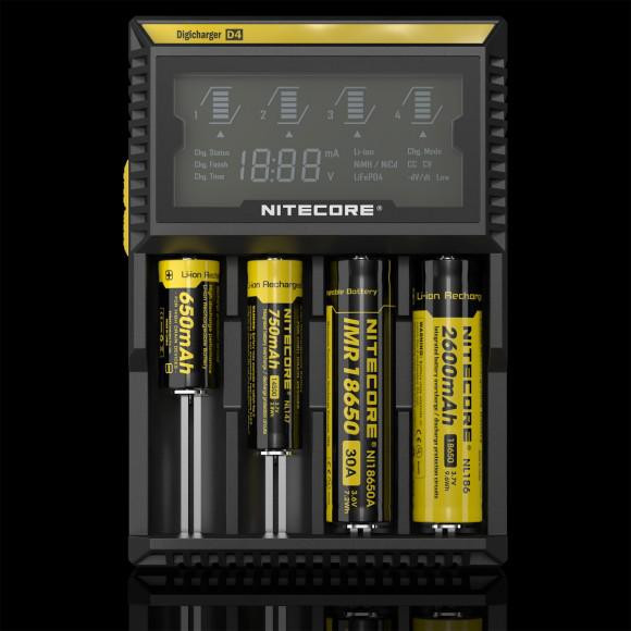 Зарядное устройство Nitecore Digicharger D4 (4 канала)  