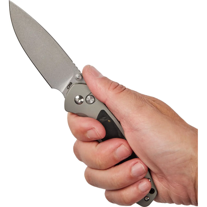 Нож CJRB Pyrite Titanium, S90V steel  