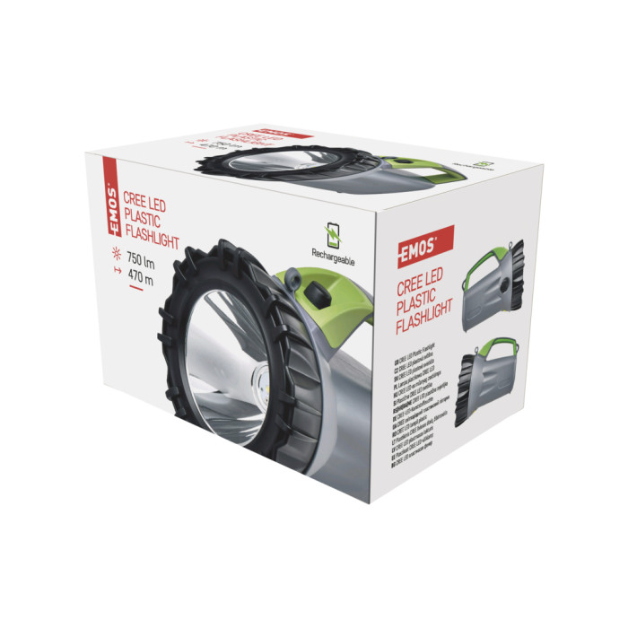 Ручной фонарь Emos P4523, 750 лм  