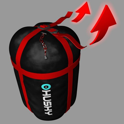 Спальный мешок Husky Espace Short -6, левый  