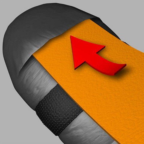 Спальный мешок Husky Espace Short -6, левый  