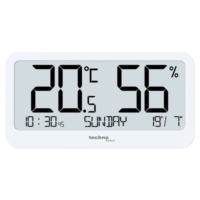 Термогигрометр Technoline WS9455 White (WS9455)  