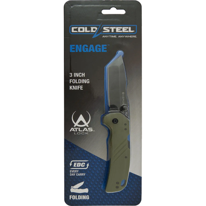Нож Cold Steel Engage 3" Tanto Point, блістер fde  