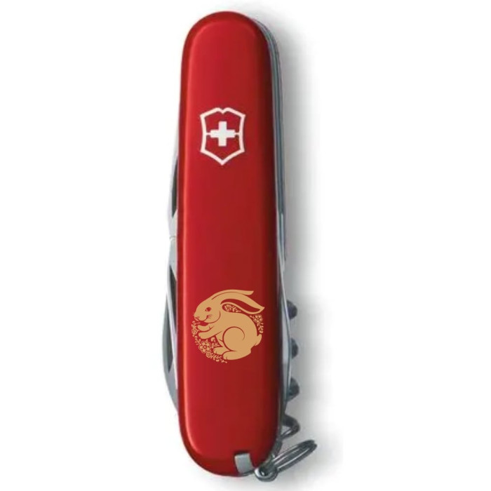 Складной нож Victorinox SPARTAN ZODIAC Счастливый Кролик Брон. 1.3603_Z2165u  