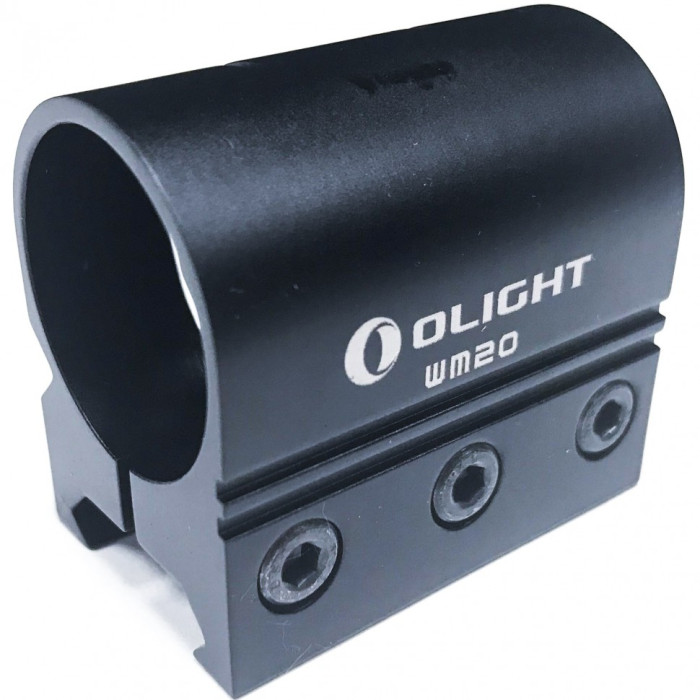 Крепление Olight WM20 1" на Weaver/Picatinny черный 