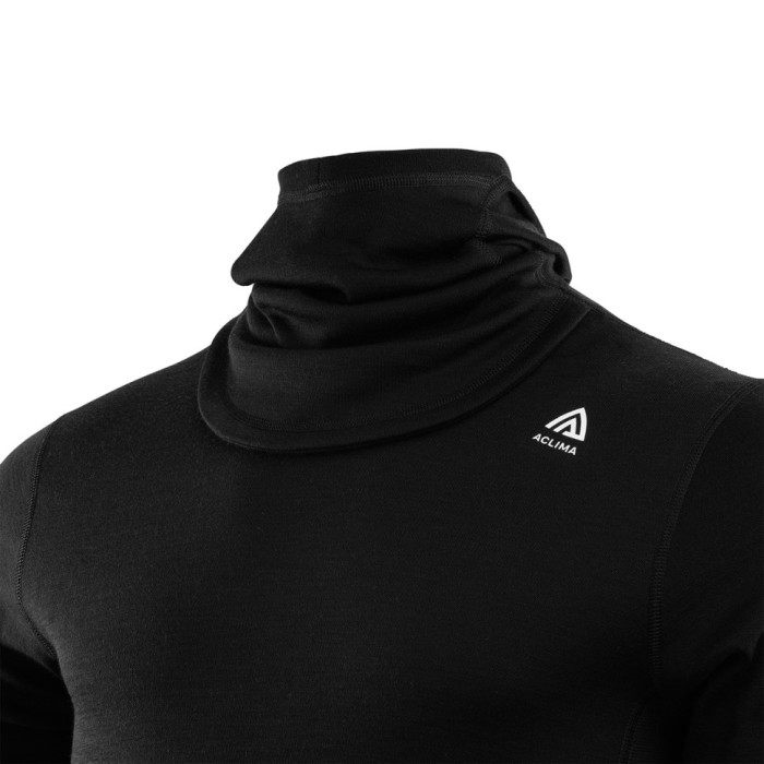 Худи мужское Aclima WarmWool 200 Hood Sweater Men Jet Black S  