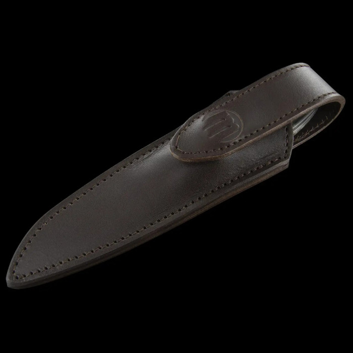 Нож Maserin AM-22, 14C28N, желтый буковый кап  