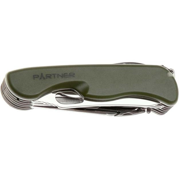Многофункциональный нож Partner HH082014110OL, olive, 13 инструментов  