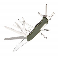 Многофункциональный нож Partner HH082014110OL, olive, 13 инструментов