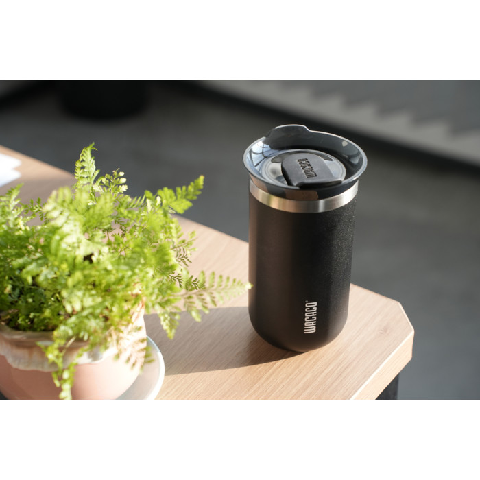 Термокружка Wacaco Octaroma Lungo 300 мл, черный  