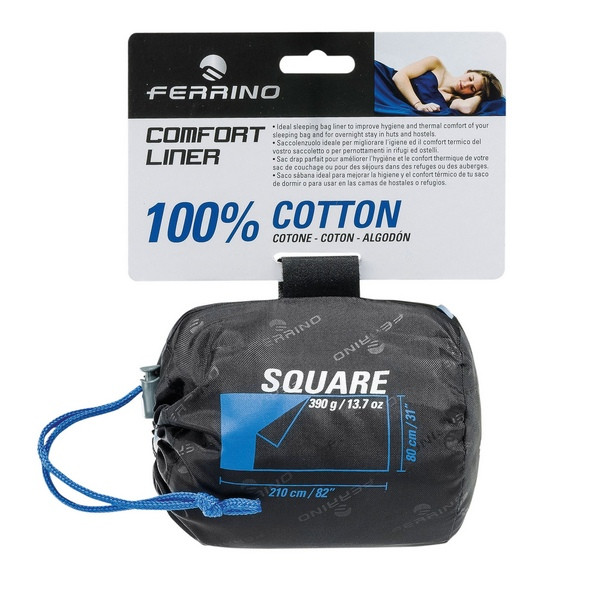 Вкладыш для спального мешка Ferrino Liner Comfort Light SQ Blue  