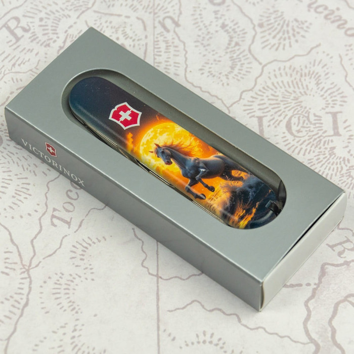 Складной нож Victorinox SPARTAN ZODIAC Величественный конь 1.3603.7.Z5230pk  