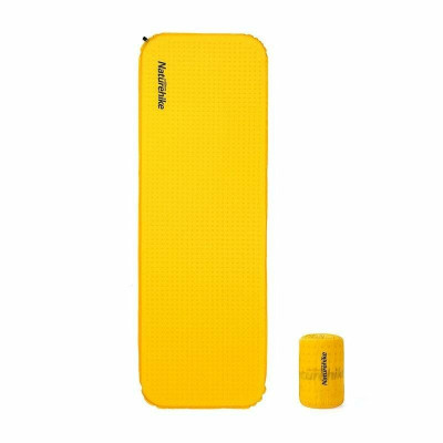 Коврик самонадувающийся Naturehike C034 NH19Q034-D, 30 мм, размер L, желтый