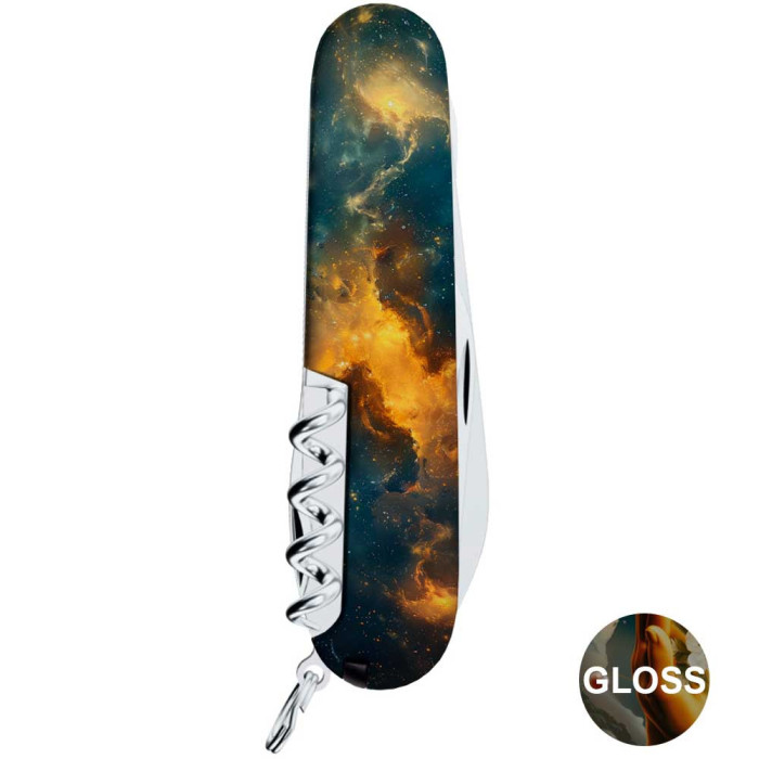 Складной нож Victorinox CLIMBER UKRAINE Сокол-защитник  