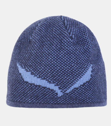Шапка Salewa ORTLES WO BEANIE - синяя  