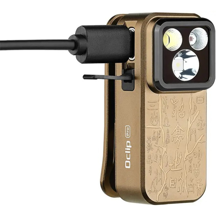 Фонарь Olight Oclip Pro Ancient script  