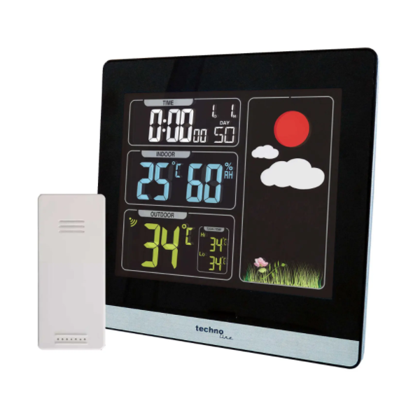 Метеостанция Technoline WS6448  - черная 