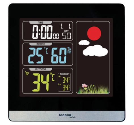 Метеостанция Technoline WS6448  - черная  