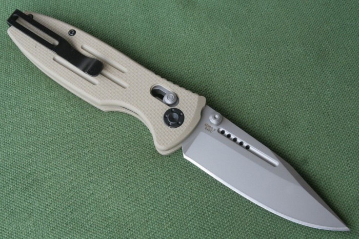 Нож Ganzo G702, желтый  