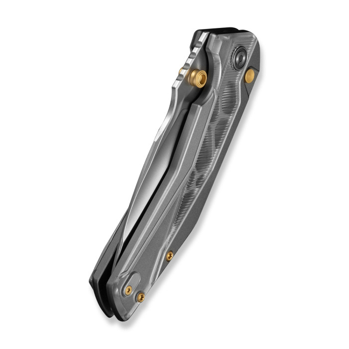 Нож складной туристический Civivi Wellmax (9.1 см) 14C28N / Aluminum серый  