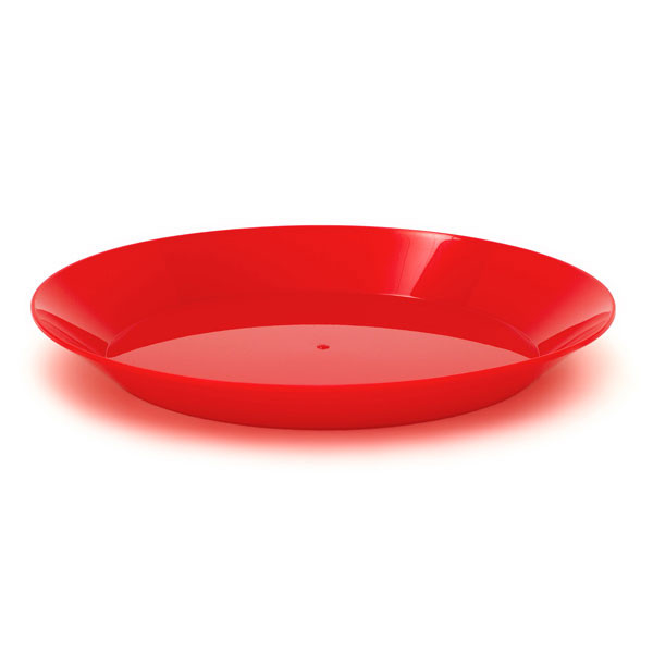 Тарелка GSI Outdoors Cascadian Plate (красная) 