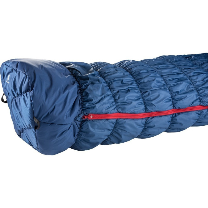 Спальник DEUTER Exosphere -10° L цвет 3515 steel-fire правый  