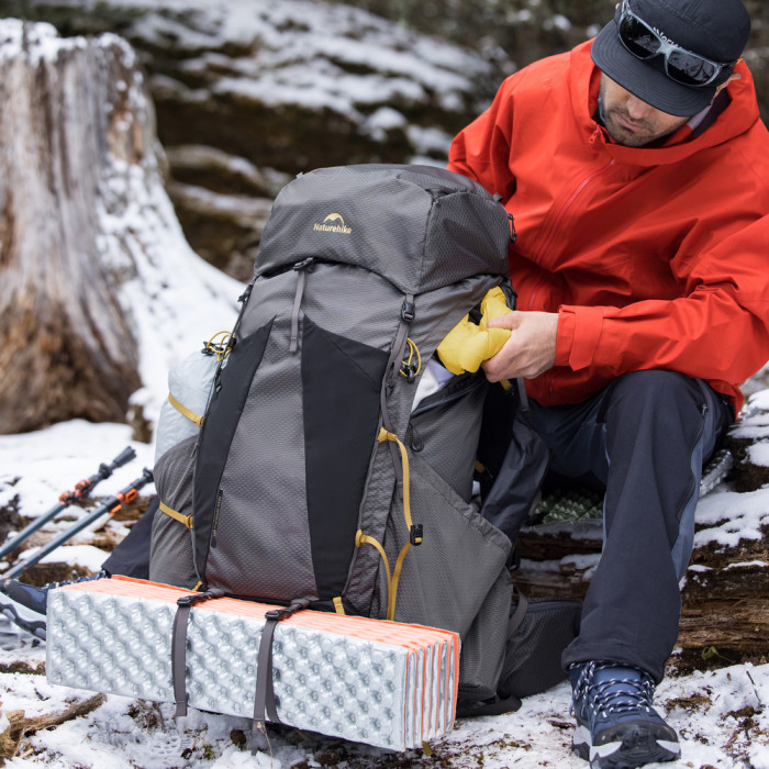Рюкзак туристический Naturehike Seek-wind Pro Series CNK2650XB017, 65+5 л, MR, зеленый  