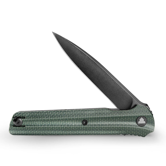 Нож Trivisa Seagull-G, 14C28N, Микарта, Зеленый (TY28-GM-14)  