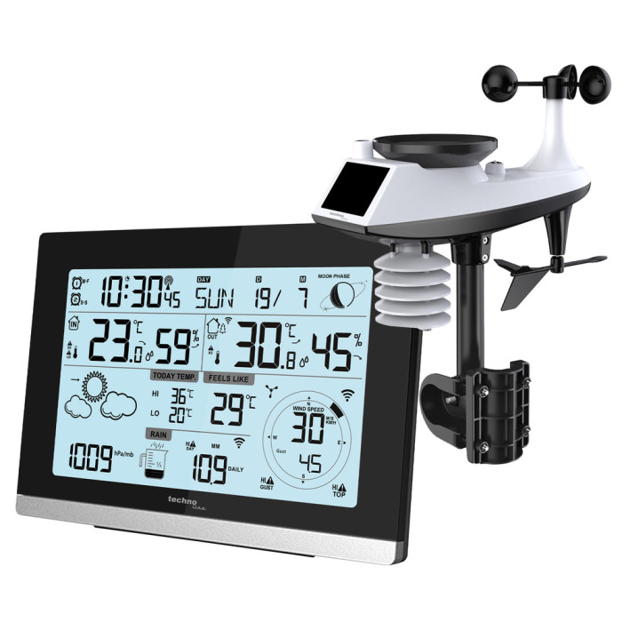 Метеостанция Technoline WS1750 Black (WS1750)  